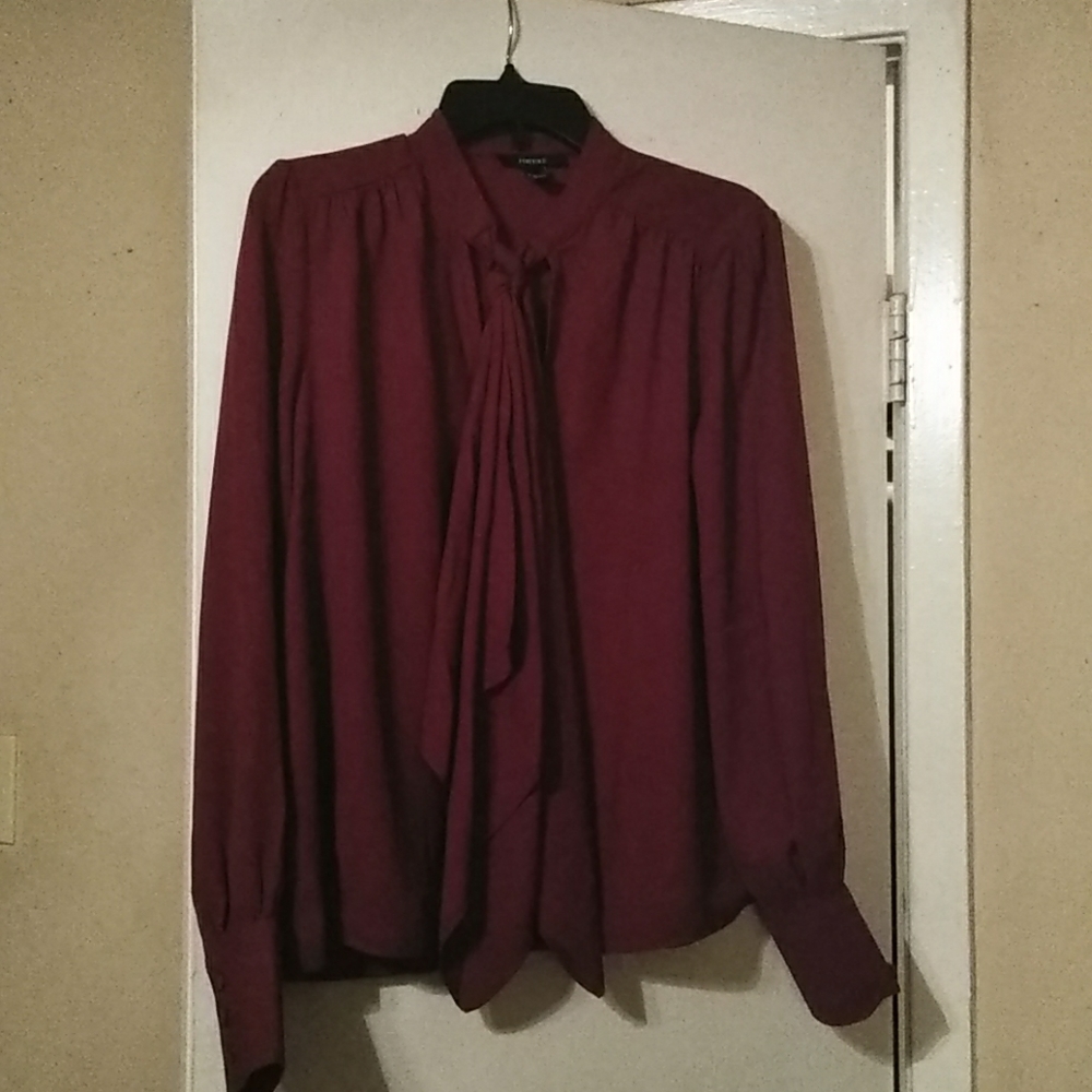 Woman's ( L ) Long sleeve Forever 21 blouse